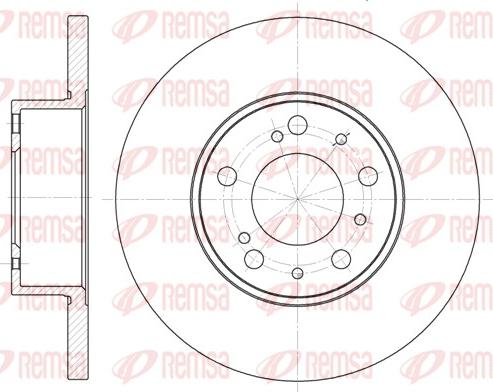 RHIAG PB 1472 - Тормозной диск www.autospares.lv