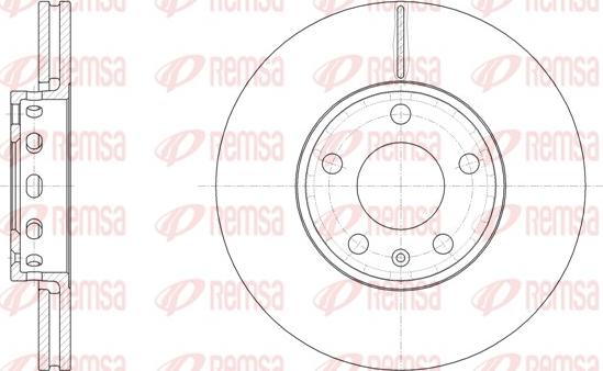 Remsa 6328.10 - Bremžu diski autospares.lv