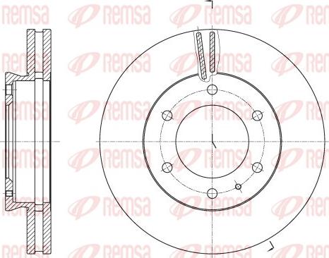 Remsa 62526.10 - Bremžu diski autospares.lv