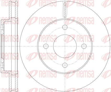 Remsa 62060.10 - Bremžu diski autospares.lv