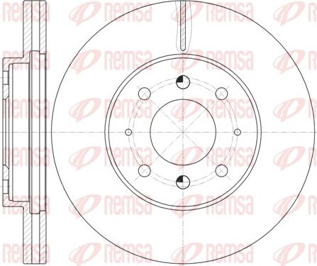 Remsa 62032.10 - Bremžu diski www.autospares.lv