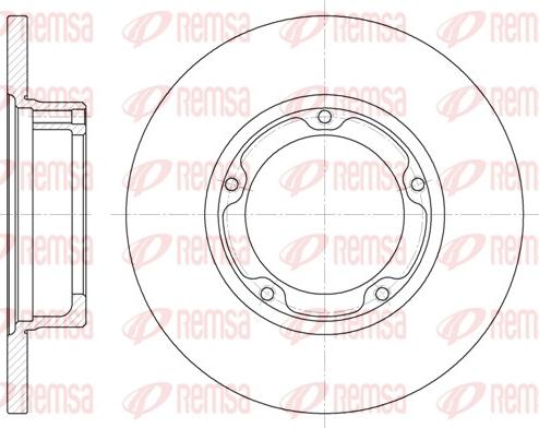 Remsa 6282.00 - Bremžu diski www.autospares.lv