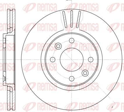 Remsa 6236.10 - Bremžu diski autospares.lv