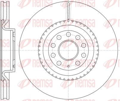 Remsa 6791.10 - Bremžu diski autospares.lv