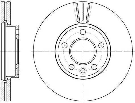 TRW DF7631 - Brake Disc www.autospares.lv