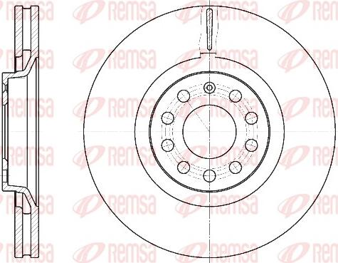 Remsa 6730.10 - Bremžu diski autospares.lv