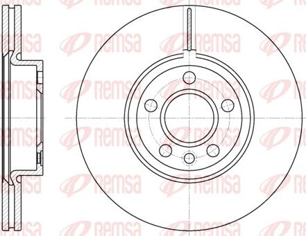 Remsa 6728.10 - Bremžu diski autospares.lv