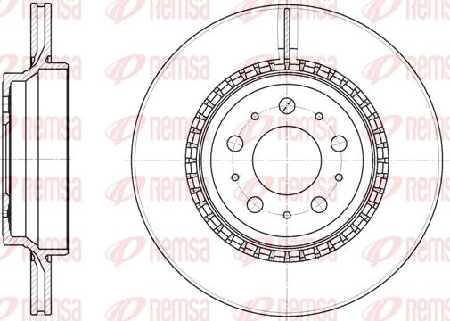 Remsa 6777.10 - Bremžu diski autospares.lv