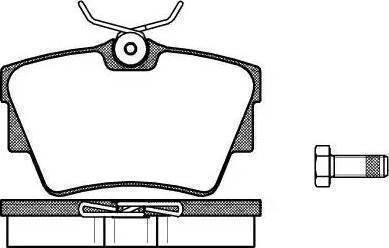 Remsa 591 30 - Brake Pad Set, disc brake www.autospares.lv