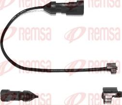 Remsa 001094 - Indikators, Bremžu uzliku nodilums www.autospares.lv