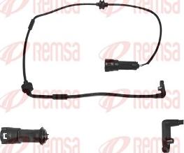 Remsa 001046 - Indikators, Bremžu uzliku nodilums www.autospares.lv