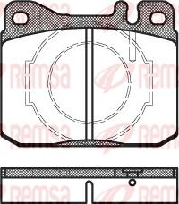 Remsa 0010.40 - Сигнализатор, износ тормозных колодок www.autospares.lv