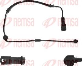 Remsa 001037 - Indikators, Bremžu uzliku nodilums www.autospares.lv