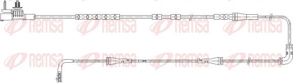 Remsa 001194 - Indikators, Bremžu uzliku nodilums www.autospares.lv