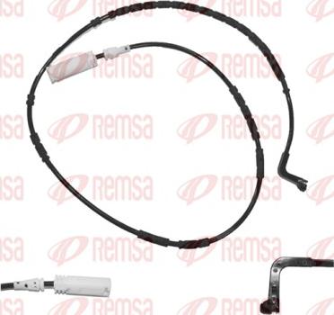 Remsa 001112 - Indikators, Bremžu uzliku nodilums www.autospares.lv