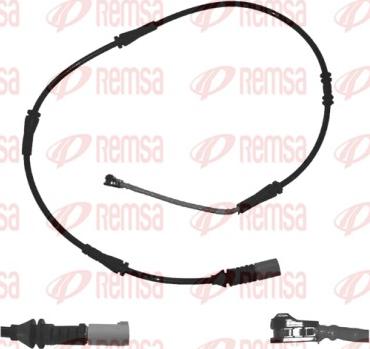 Remsa 001117 - Indikators, Bremžu uzliku nodilums www.autospares.lv