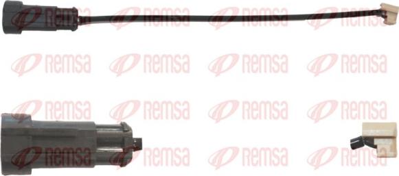 Remsa 001134 - Indikators, Bremžu uzliku nodilums www.autospares.lv