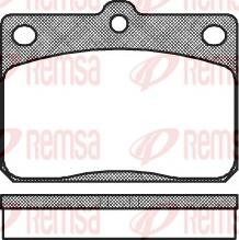 BOSCH 986467031 - Brake Pad Set, disc brake www.autospares.lv