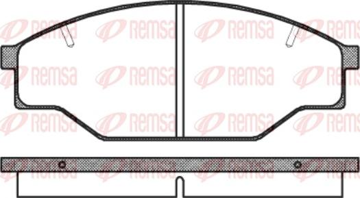 NK 1501229963 - Bremžu uzliku kompl., Disku bremzes www.autospares.lv