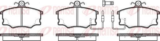 Remsa 0146.32 - Bremžu uzliku kompl., Disku bremzes autospares.lv