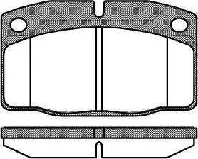 RIDER RD.3323.DB199 - Тормозные колодки, дисковые, комплект www.autospares.lv