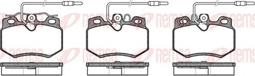 Remsa 0170.24 - Bremžu uzliku kompl., Disku bremzes autospares.lv