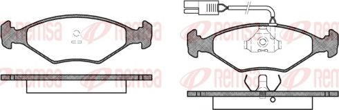 BOSCH 986424178 - Brake Pad Set, disc brake www.autospares.lv