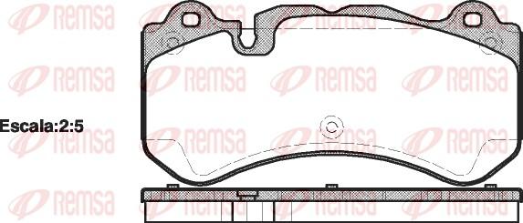 Triscan 4013.0460-4839.2 - Bremžu uzliku kompl., Disku bremzes autospares.lv