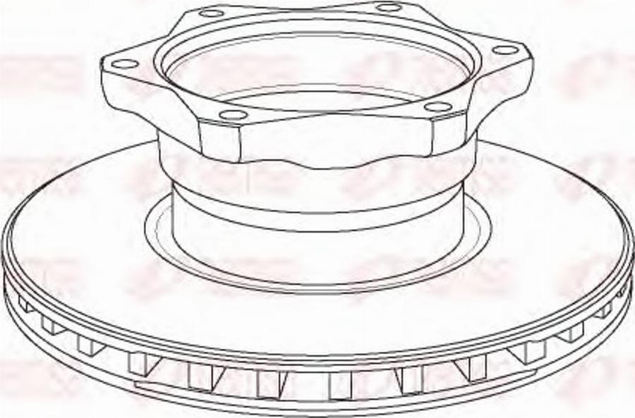 Remsa DCA1052.20 - Bremžu diski www.autospares.lv