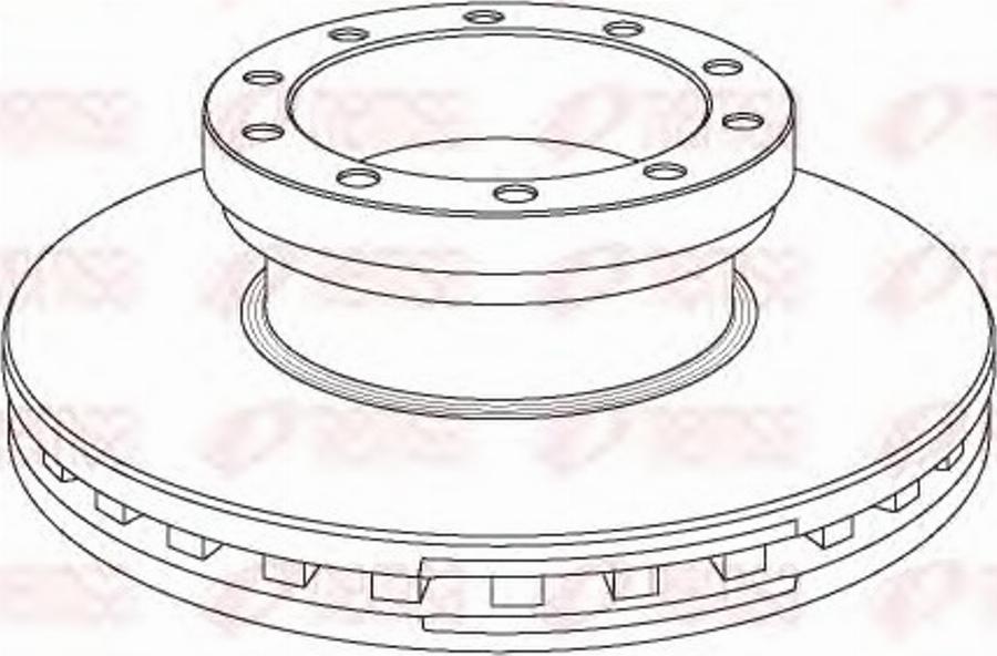 Remsa DCA1070.20 - Bremžu diski www.autospares.lv