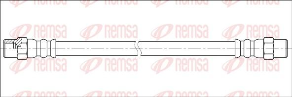 Remsa G1900.55 - Тормозной шланг www.autospares.lv