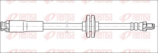 Remsa G1901.41 - Bremžu šļūtene www.autospares.lv