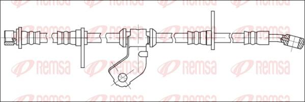 Remsa G1903.72 - Bremžu šļūtene www.autospares.lv