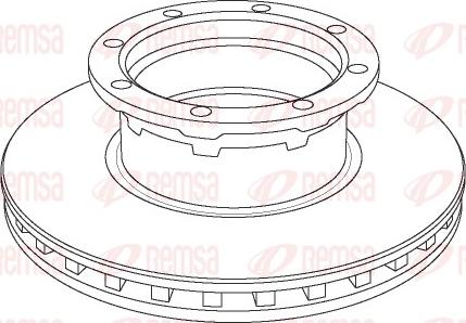 Remsa NCA1056.20 - Bremžu diski autospares.lv