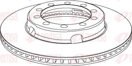 Remsa NCA1028.20 - Bremžu diski autospares.lv