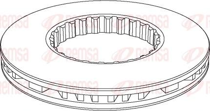 Remsa NCA1146.20 - Bremžu diski www.autospares.lv