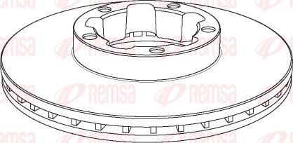 Remsa NCA1148.20 - Bremžu diski autospares.lv