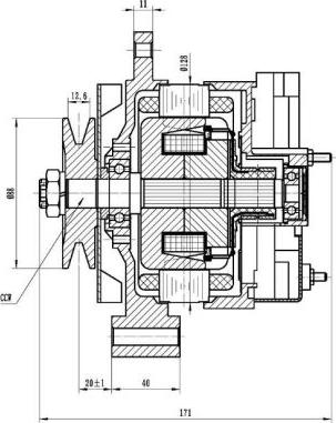 Remy 19097101 - Ģenerators autospares.lv