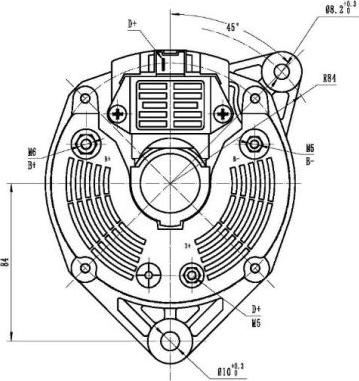 Remy DRA2286 - Генератор www.autospares.lv