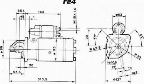 Remy 19024257 - Starteris autospares.lv