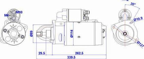 Remy 19024260 - Стартер www.autospares.lv