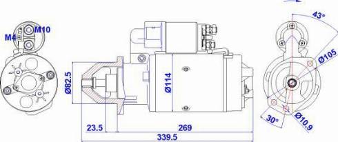 Remy 19024263 - Starteris www.autospares.lv