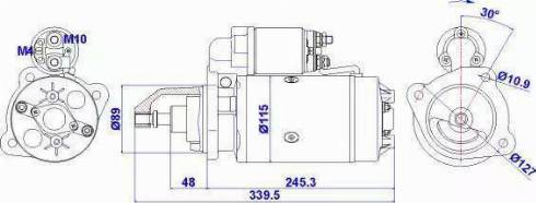 Remy 19024205 - Стартер www.autospares.lv