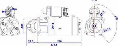 Remy 19024283 - Starteris www.autospares.lv