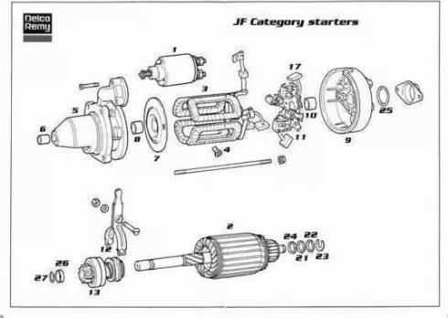 Remy 19024274 - Стартер www.autospares.lv