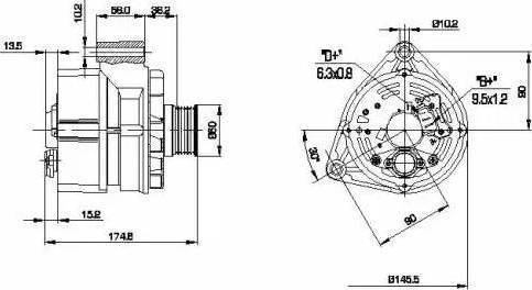 Remy 19025075 - Alternator www.autospares.lv