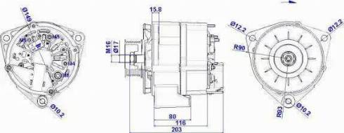 Remy 19025111 - Ģenerators www.autospares.lv