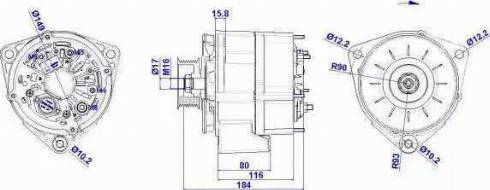 Remy 19025111 - Ģenerators www.autospares.lv