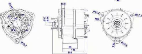 Remy 19025111 - Ģenerators www.autospares.lv