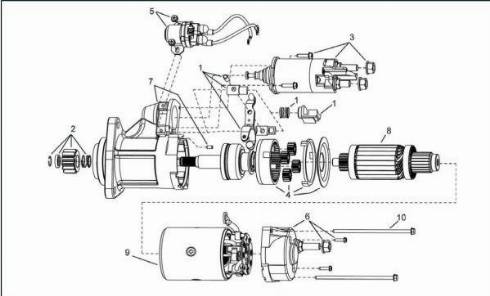 Remy 8200072 - Starteris autospares.lv